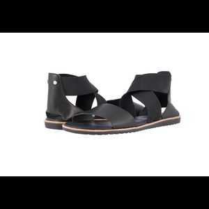 Sorel Ella sandals in black